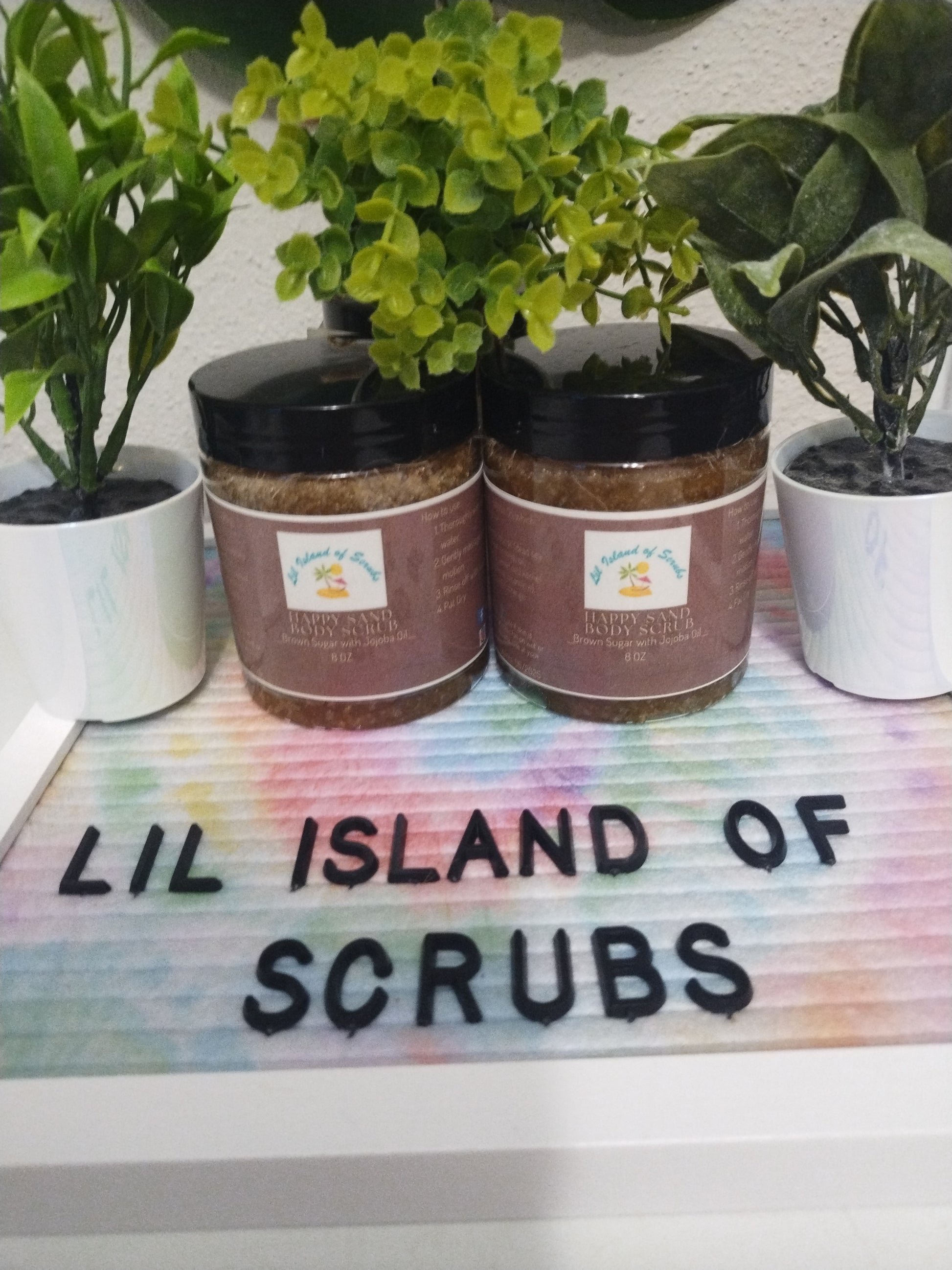 Happy Sand Body Scrub - Lil Island of Scrubs 