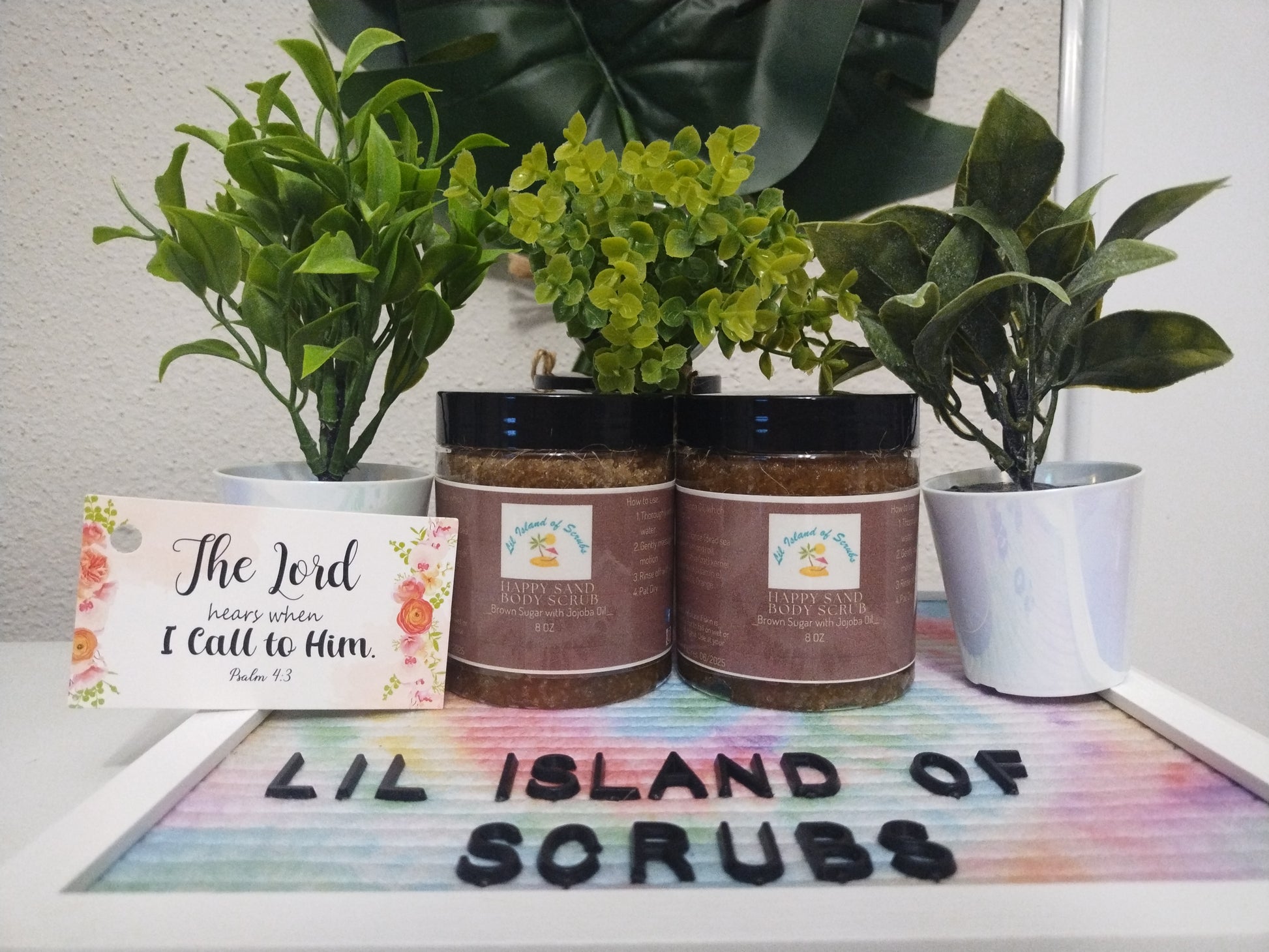 Happy Sand Body Scrub - Lil Island of Scrubs 