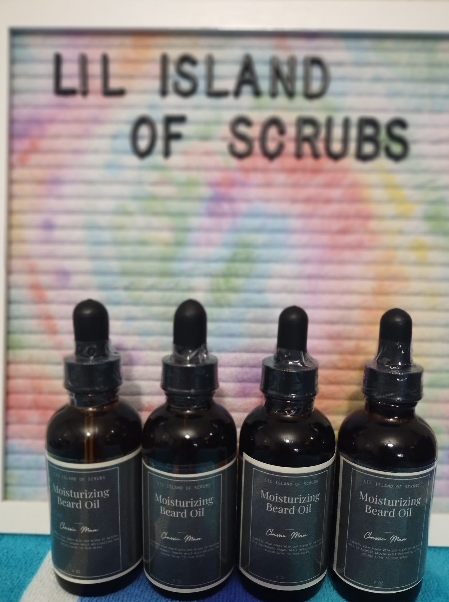 Men's Beard Oil  - Classic Man - Lil Island of Scrubs 