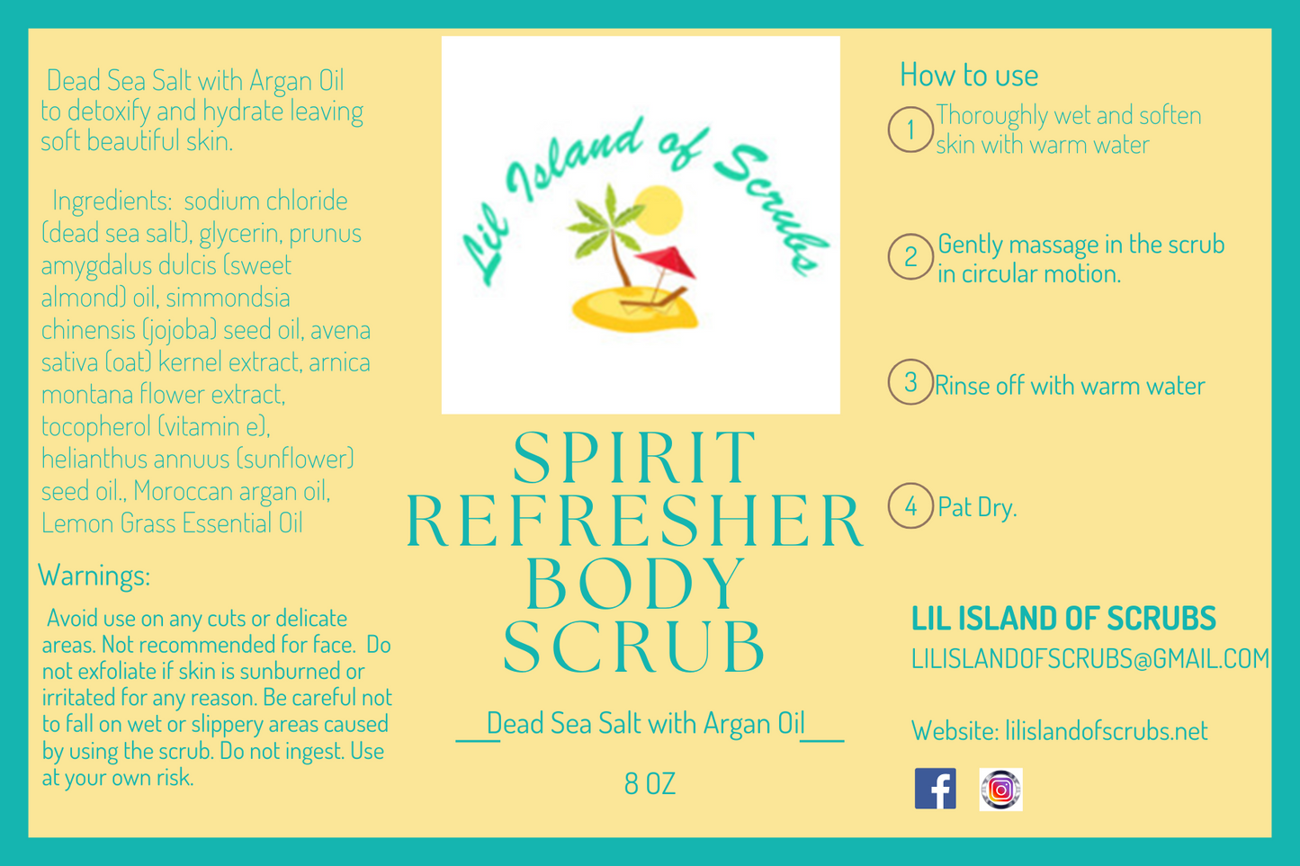 Spirit Refresher Body Scrub